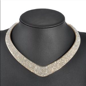 Diamond Encrusted Choker